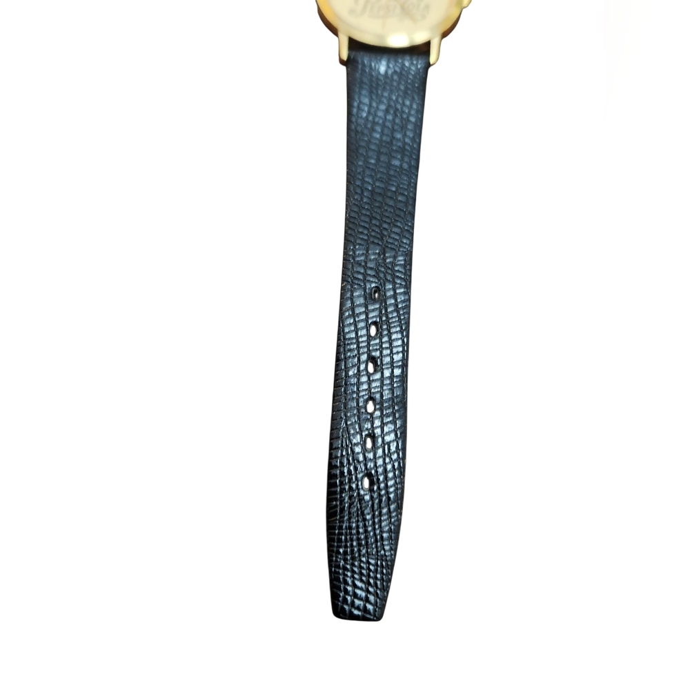 Pepsi-Cola Gold Watch with Leather Black Strap EUC 🎉Host Pick🎉 - Picture 5 of 8